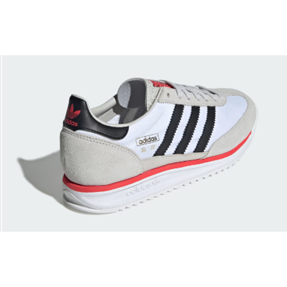 NEW ADIDAS ORIGINALS SL 72 RS Sneakers M10.5 JS0746 Grey/White - Picture 2 of 6
